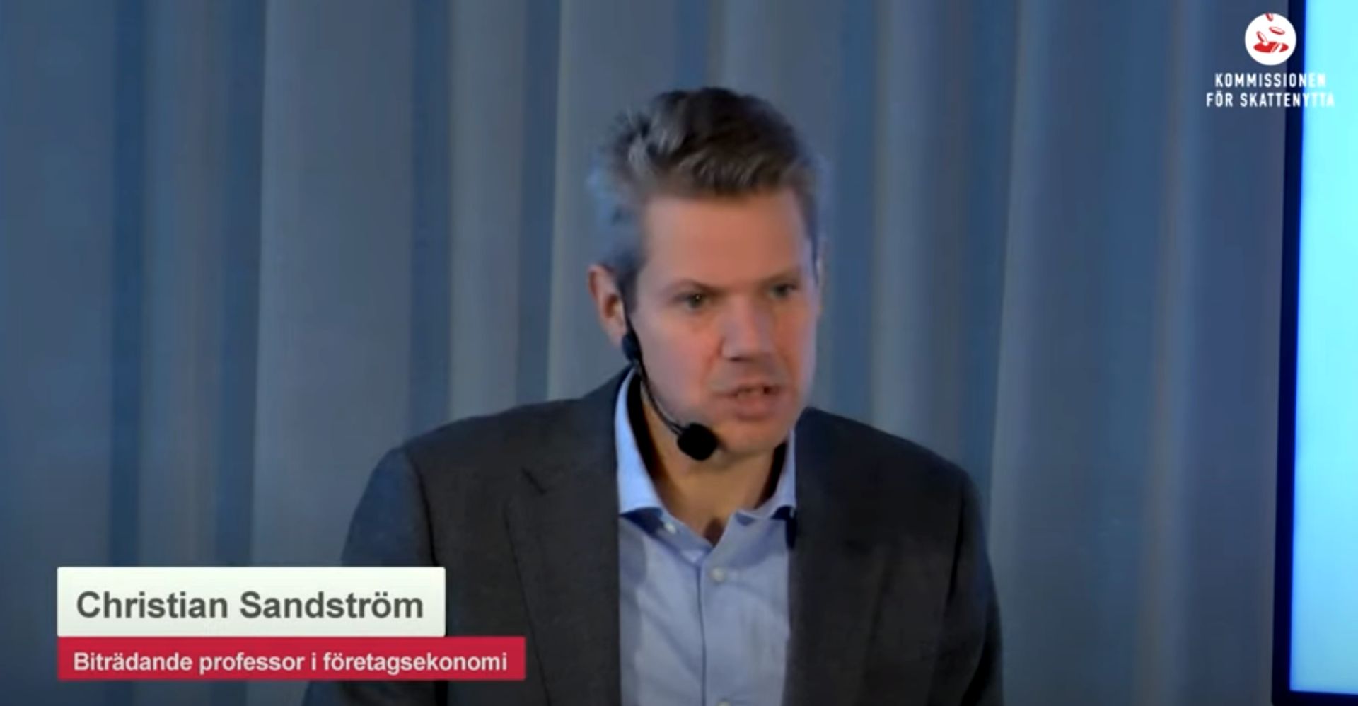 Biträdande Professor i företagsekonomi Christian Sandström.